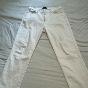 Abercrombie & Fitch Athletic Loose Beige Jeans